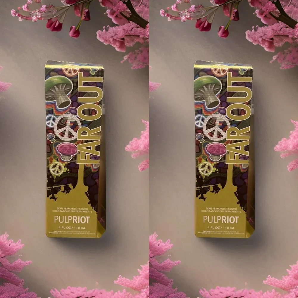 PulpRiot Semi Permanent HairColor Far Out 4 oz - 2 units